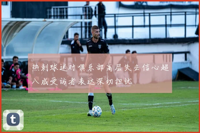 热刺球迷对俱乐部高层失去信心超八成受访者表达深切担忧